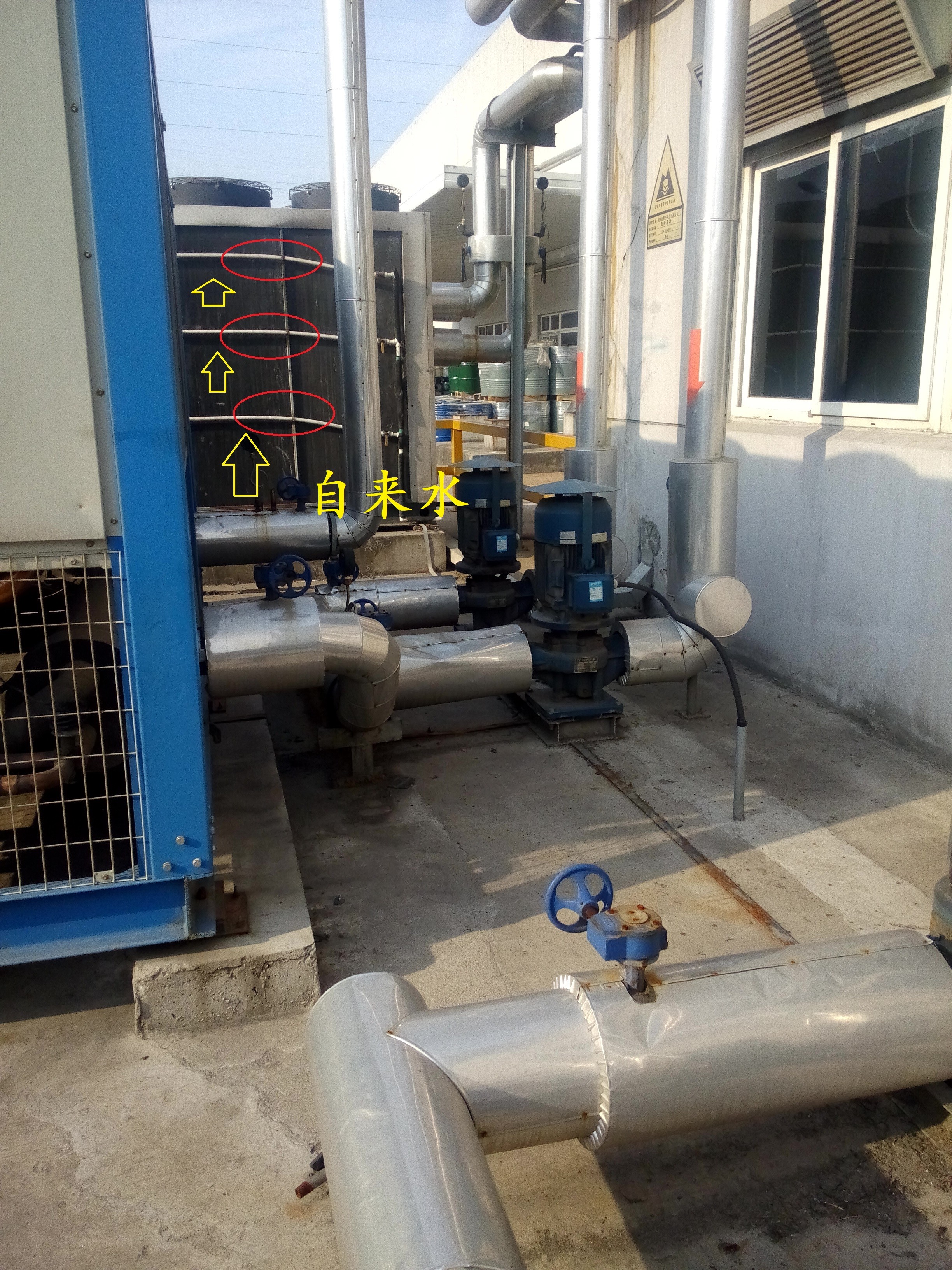 中央空(kōng)調水(shuǐ)機(jī)銅管凍裂的(de)原因